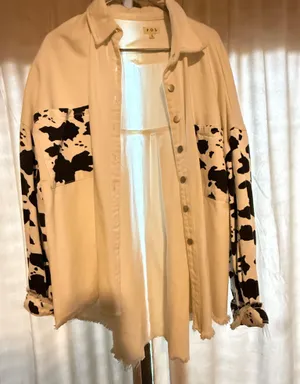 POL Oversized denim jacket thumbnail 1