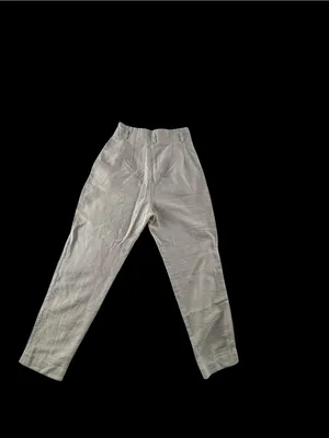 Zara Light Tan  Cropped Tapered Pants thumbnail 4