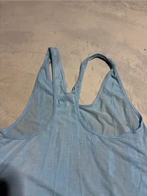 Lululemon Light Blue Racerback Tank Top thumbnail 6