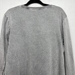 North Style Embroidered Floral Stonewash Sweater Womens Large Boho Whimsigoth thumbnail 7