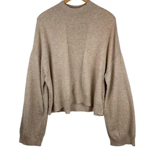 ATM Anthony Thomas Melillo Mock Neck Wool Cashmere Sweater Sz Small thumbnail 1