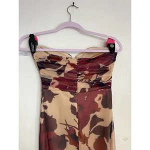 CHELSEA AVENUE TALLULAN MIDI DRESS -color PLUM Size S thumbnail 9