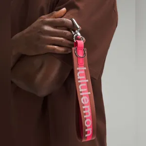 Lululemon NWT Never Lost Keychain Brown and Pink SOLD OUT COLOR thumbnail 2