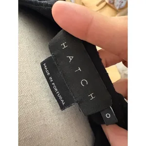 HATCH The Amy Dress Black Midi Maternity‎ Size 0 XS thumbnail 5