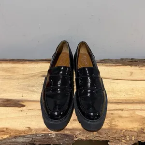 Franco‎ Sarto Brindy Platform Black Loafer Size 8.5 A51 thumbnail 3