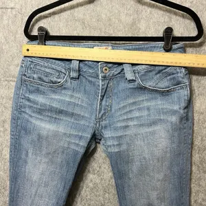 Antik Denim Womens 30 Bootcut‎ Jeans Medium Wash Embroidered Pockets Low Rise thumbnail 2