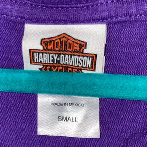 Harley-Davidson Biker V‎ Neck Tee Purple Small thumbnail 5