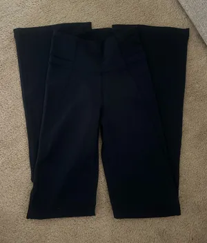 Women’s Navy Flare Leggings — Brand thumbnail 1