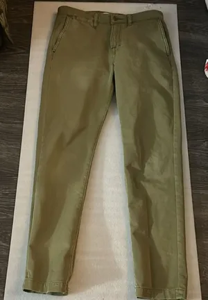 7 For All Mankind 7FAMK Olive Jeans 30 Boho Casual Minimalist Preppy Classic thumbnail 1