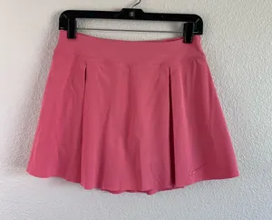Nike Dri-Fit Women's Pink Coral Tennis Skort Pleated thumbnail 1
