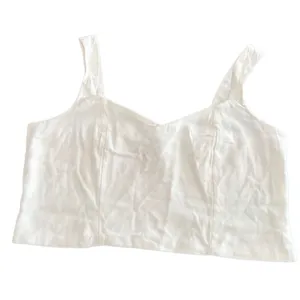 A New Day Linen cropped top size M thumbnail 1