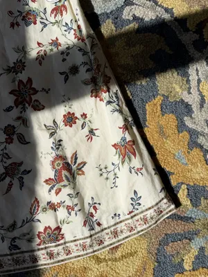 Tuckernuck‎ x Studio McGee Terracotta Chintz Cotton Linen Cassie Dress Size XXS thumbnail 5