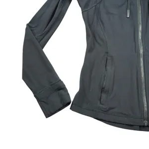Lululemon Define Hoodie Black Full Zip Jacket Nulu Size 8 Casual Athleisure Yoga thumbnail 3