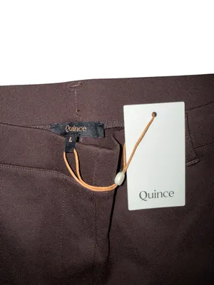 NWT - Quince Ultra-Stretch Ponte Straight Leg Pants – Size Large thumbnail 5