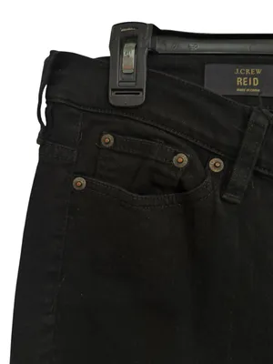 J.Crew Reid Slim Jeans Dark Black Wash Stretch Denim size 31 thumbnail 9