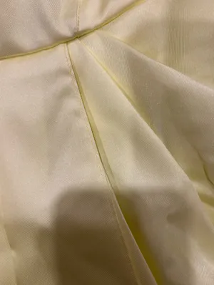Asos Luxe viral Structured yellow Drape Satin Plunge Mini Dress size US 8 /UK 12 thumbnail 19
