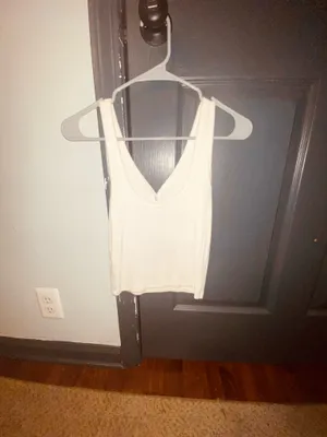 Abercrombie and fitch tank with buttons size small thumbnail 2