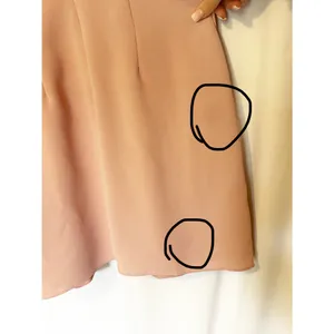 Lulus Believe It or Knot Rose Pink Long Sleeve Tie-Front Skater Dress NWT size M thumbnail 5