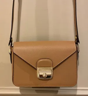 Longchamp Le Pliage Heritage Leather Crossbody Bag Brown Tan Handbag - NEW thumbnail 1