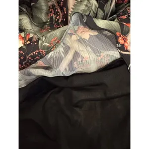 Johanna Ortiz‎ X H&M Dress Women Medium Green Tropical Floral Flounce Mini NWT thumbnail 14
