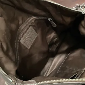 Coach Laura Large Tote With Tan And Metallic‎ Brown Leather thumbnail 8