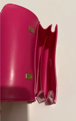 Hot Pink Latex Purse thumbnail 5