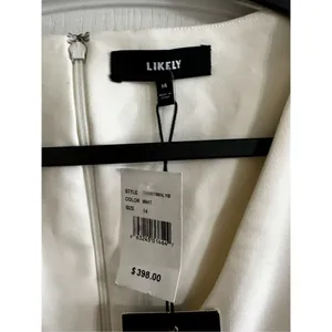 Likely Leandra Long-Sleeve Gown Size 14 thumbnail 3