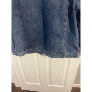 Gianni Bini GB Oversized Distressed Jean Jacket Size L thumbnail 5