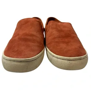 Tory Burch‎ Women's Suede Slip-On Sneakers Red Size 8 Casual Shoes thumbnail 2