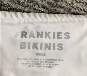 NWOT Frankie’s Bikini Jagger Thong thumbnail 6
