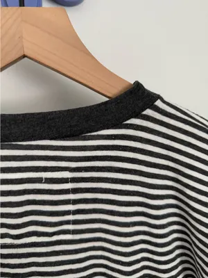 Frank & Eileen XS Theo Perfect Tee Grey White Tee Dolman Relaxed thumbnail 6