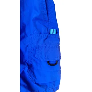 Columbia Sportswear Womens Blue Nylon Cargo Shorts Integrated Belt Size M thumbnail 2
