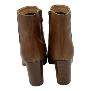 Aquatalia Florita Leather Ankle Boots - Brown - 8.5 thumbnail 6