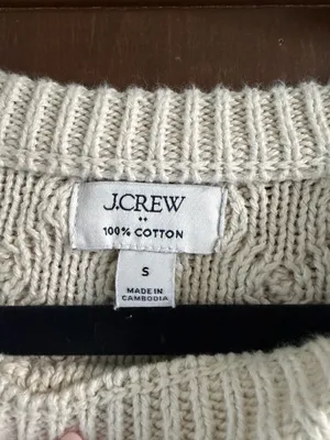 J.Crew Cable Knit Sweater thumbnail 3