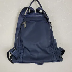 Pincnel Women Blue Backpack Waterproof Nylon Anti-theft Lightweight Shoulder Bag thumbnail 3