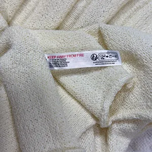 FP Beach Chunky Knit Pleated Skirt‎ Cream Size Medium thumbnail 4