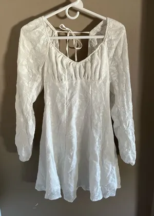 Wild Fable White Lace Dress thumbnail 1