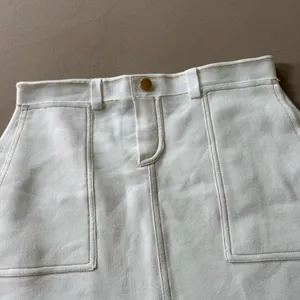 Apparalel Denim Style A-Line Knit Skirt thumbnail 4