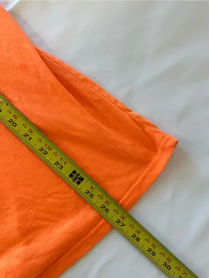 Under Armour Neon Orange Racerback Tank with Silver Logo thumbnail 5