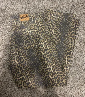 White Fox Cheetah Jeans thumbnail 1