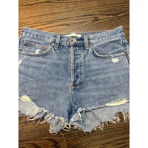 Denim Forum From Aritzia The Boyfriend Short High Rise Cut Off Short Sz 27 thumbnail 2