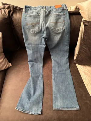 Lucky Brand Women's Medium Light Blue Flare Jeans thumbnail 7