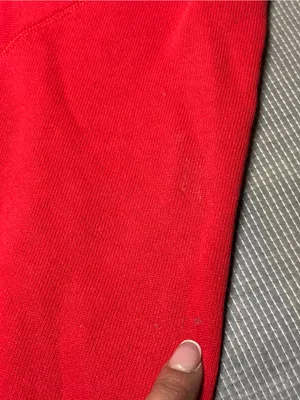 Hanes Red Crewneck Sweatshirt with Classic Label XL thumbnail 8