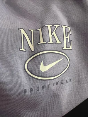 Nike Lavender Crew Track Pants with Side Swoosh thumbnail 6