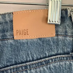 PAIGE Anessa Drawstring Wide Leg Jeans Light Wash Denim Size 27 thumbnail 8