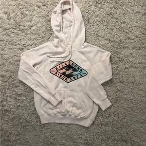 Billabong Off-White Hoodie with Logo Size S/P thumbnail 7