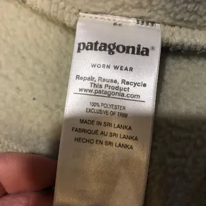 Patagonia Retro Pile Hoody Full Zip Jacket Cream thumbnail 8