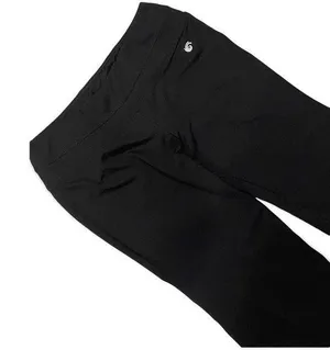 In Motion by NY&C Black Elastic Waistband Flared Legging Pants Size Medium thumbnail 2