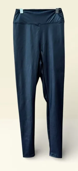 Offline by Aerie NAVY Leggings Size Small Classic Stretch Smooth thumbnail 1