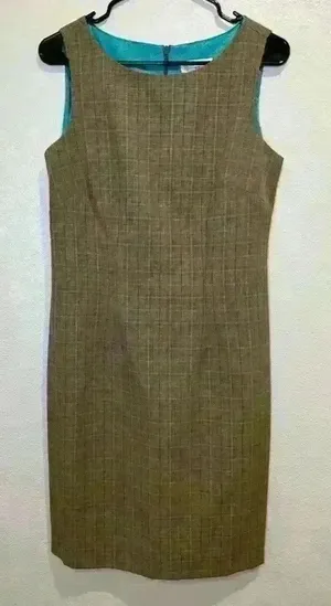 Miss Derby Women’s Vintage‎ Y2K Brown Little Dress Size 8. thumbnail 1